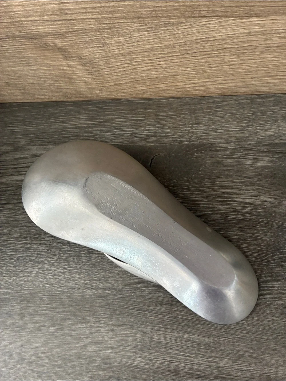 Pewter flip flop